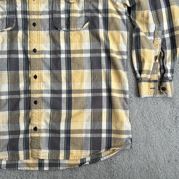 Red Head Flannel Shirt Mens Adult 2 XT Multicolor Plaid Button Up Long Sleeve - Picture 6 of 12